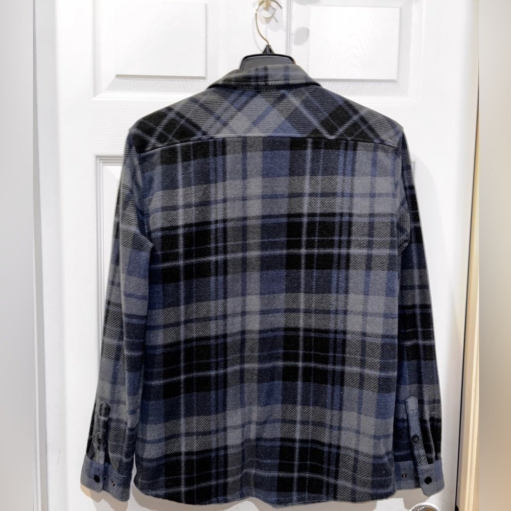 O'Neill Voyager Men’s Cotton Flannel Shirt Blue SZ L - Picture 5 of 10